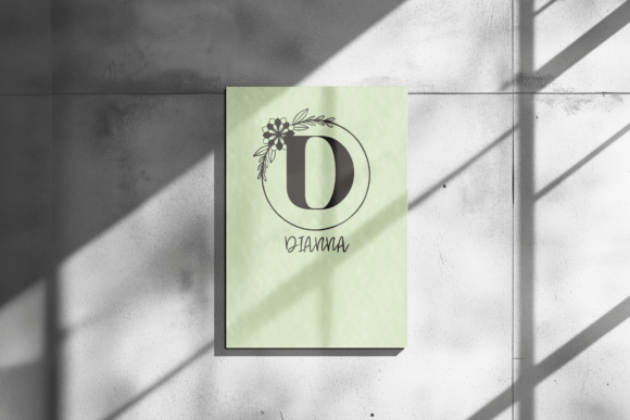 Alora Monogram Font - Preview 2