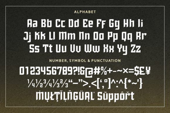 Amazing Action Font - Preview 5