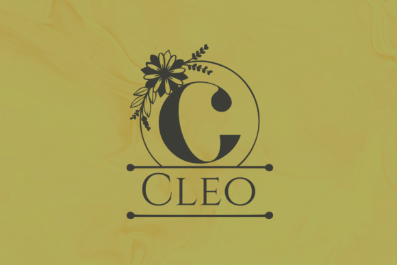 Astrid Monogram Line Font - Preview 1