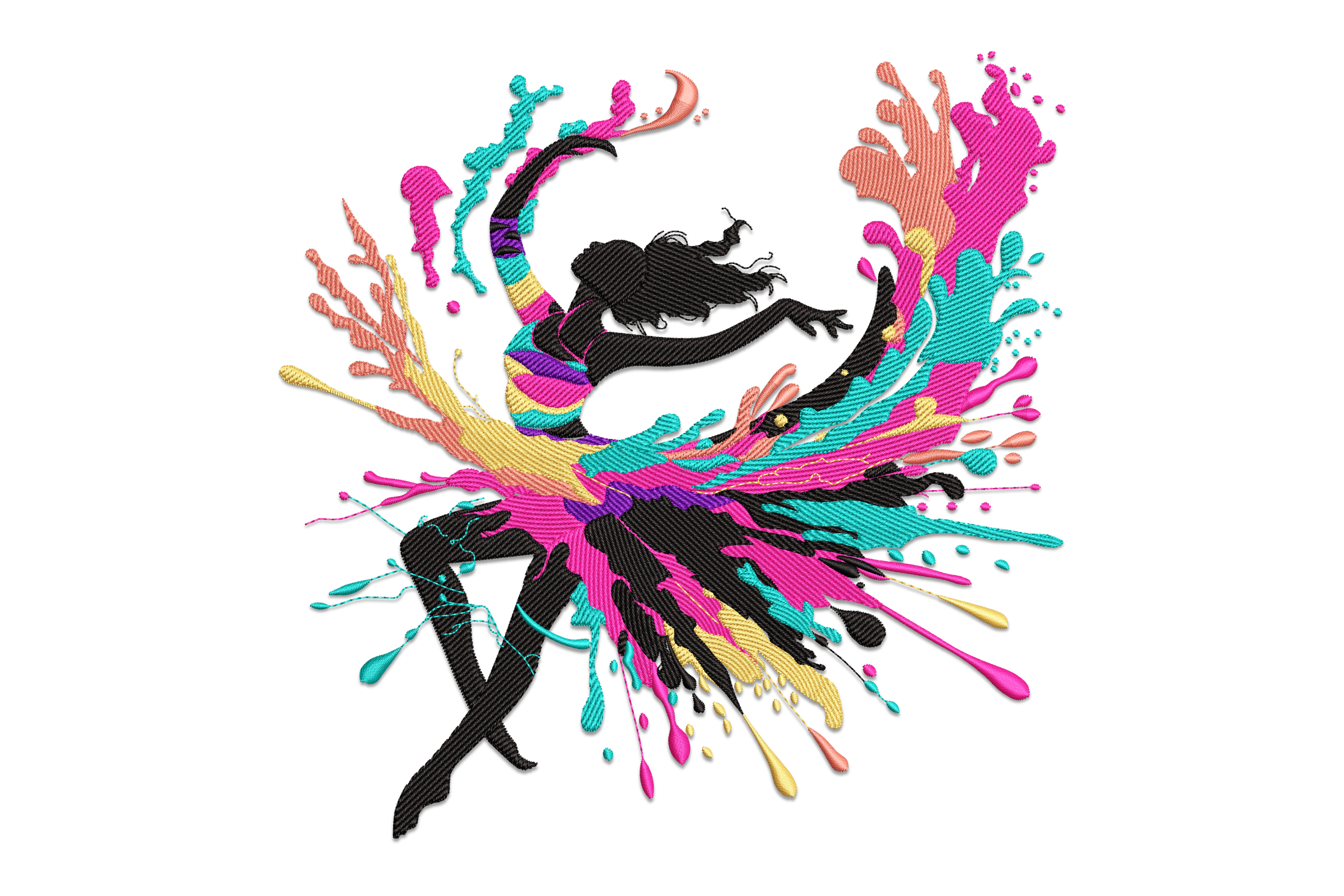 Ballet Dancer Splash