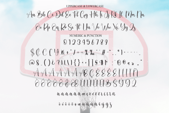 Basketball Font - Preview 6