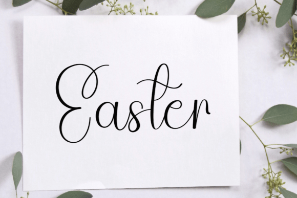 Calligraphy Font - Preview 3