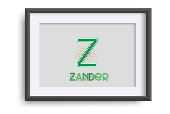 Celebrate Green Font - Preview 3