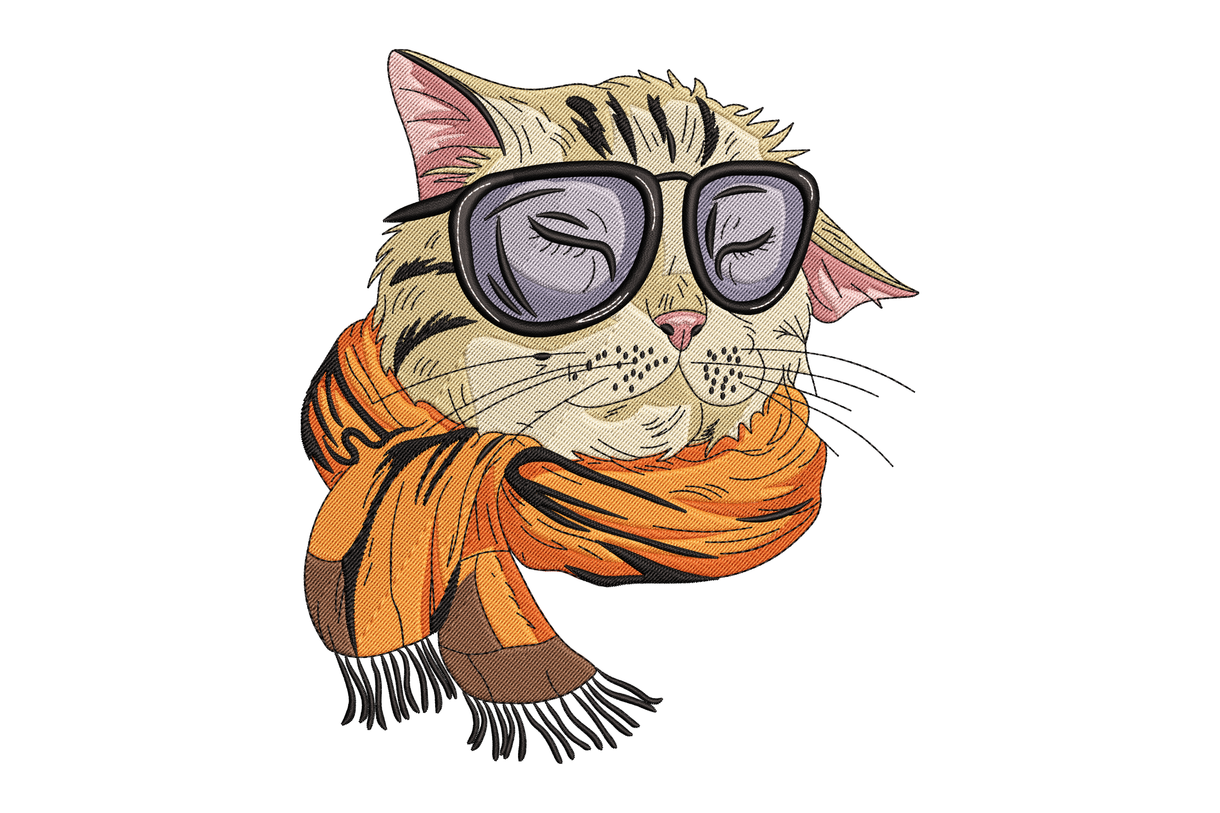 Cool Cat in Sunglasses