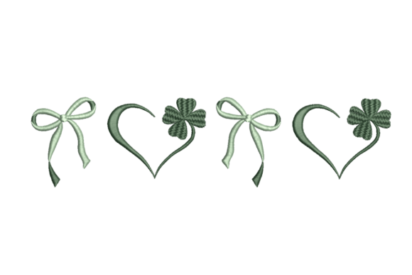 Coquette Clover Embroidery Design