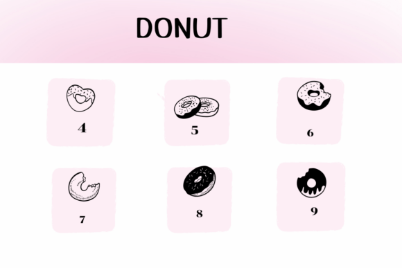 Donut Font - Preview 3