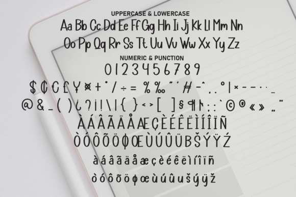 Digital Planner Font - Preview 6