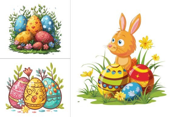 Easter Day Vector Graphic Bundle Bundle · Creative Fabrica