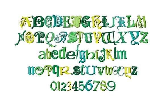 Emerald Mix Font - Preview 1