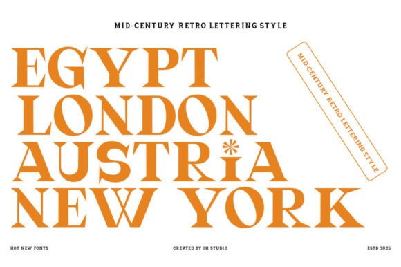 Gilrey Font - Preview 1