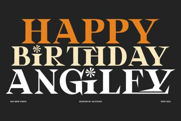 Gilrey Font - Preview 2