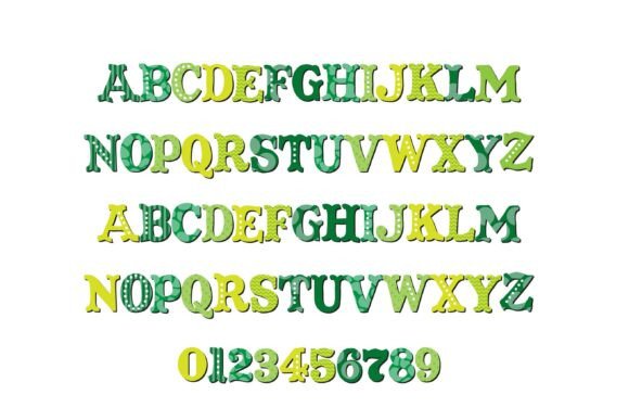 Green Grind Font - Preview 1