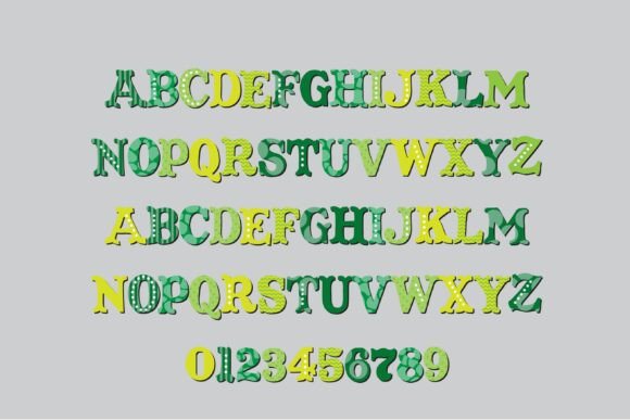 Green Grind Font - Preview 2