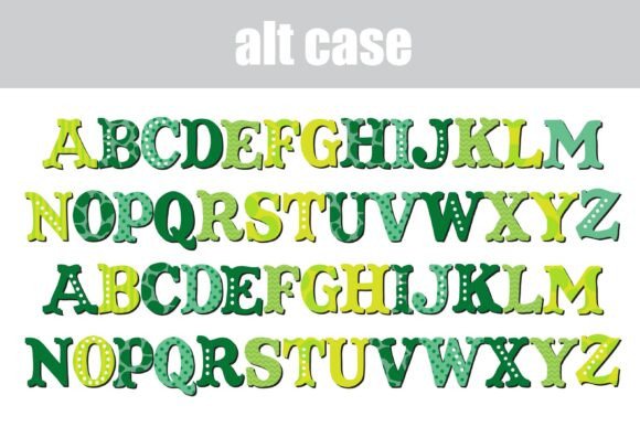 Green Grind Font - Preview 6