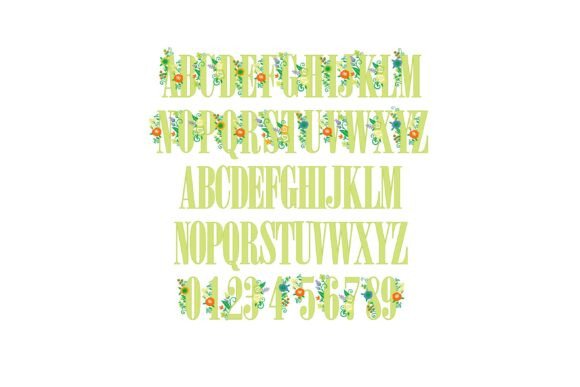Green Grind Font - Preview 1