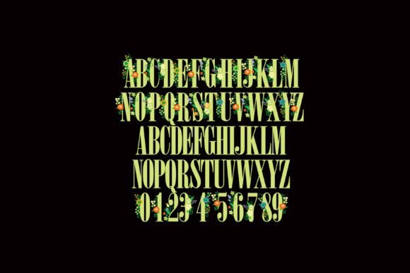 Green Grind Font - Preview 2