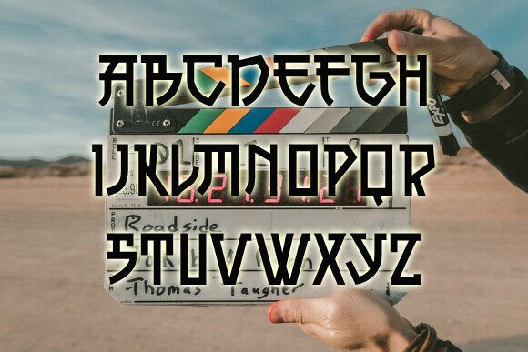 Kurosawa Font PNG with transparent background - Preview 1