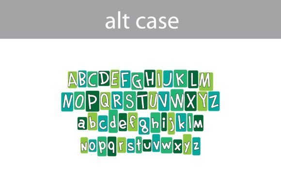 Leprechaun Grudge Font PNG with transparent background - Preview 6