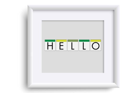 Moniker Green Font PNG with transparent background - Preview 4