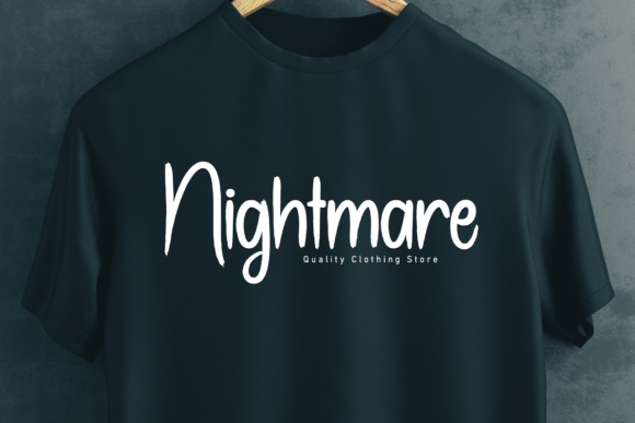 Night Saturday Font PNG with transparent background - Preview 1