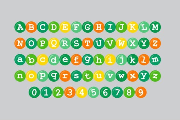 Patty Day M's Font PNG with transparent background - Preview 2