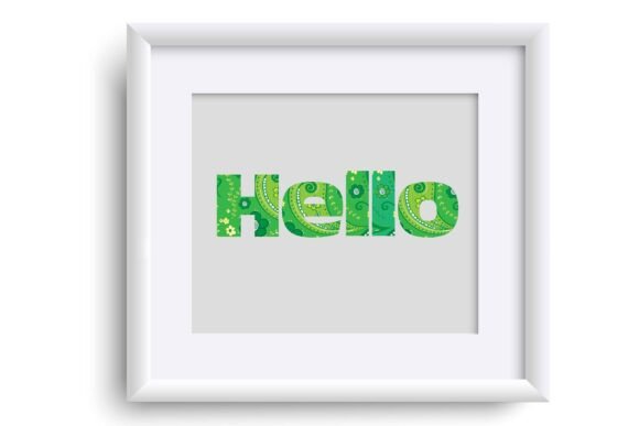 Patty Day Paisley Font PNG with transparent background - Preview 4