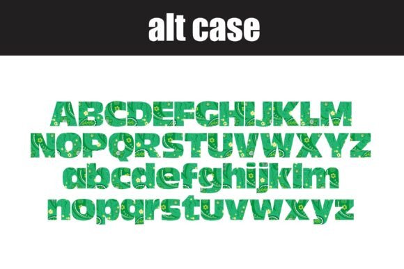 Patty Day Paisley Font PNG with transparent background - Preview 6