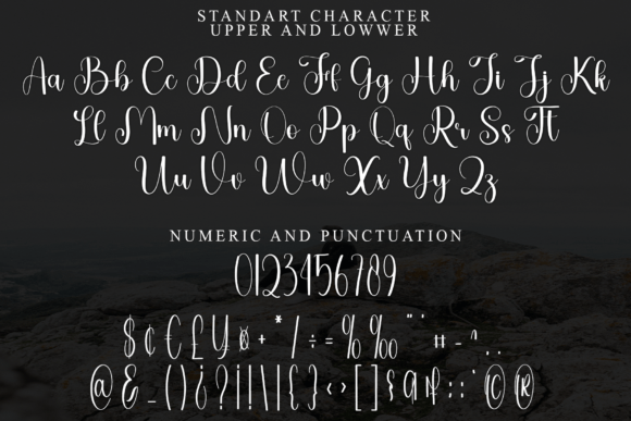Rustic Yesterday Font PNG with transparent background - Preview 5