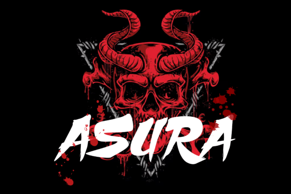 Shuriken Font font preview - 5