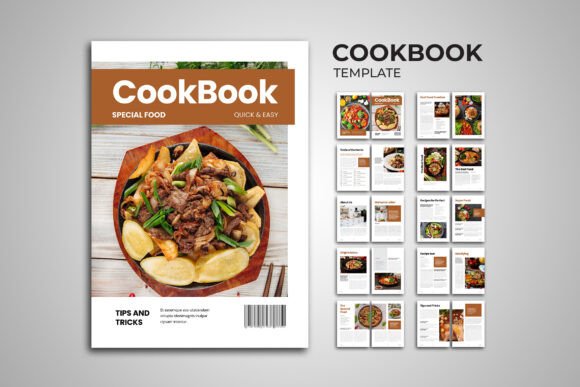 Spesial Food Modern Cookbook Template