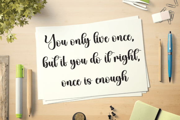 Baking Font - Preview 2