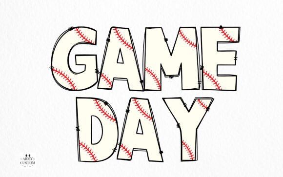 Baseball Font - Preview 1