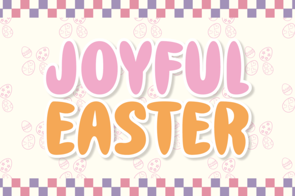 Big Love Easter Font - Preview 1