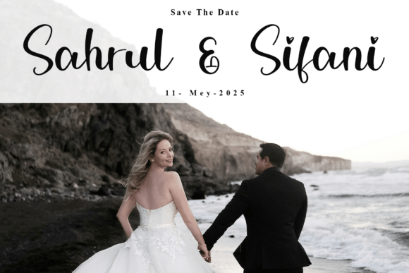 Black Sample Font - Preview 4