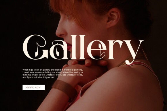 Bons Font - Preview 1