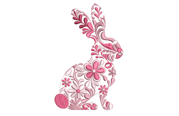 Bunny in Flowers