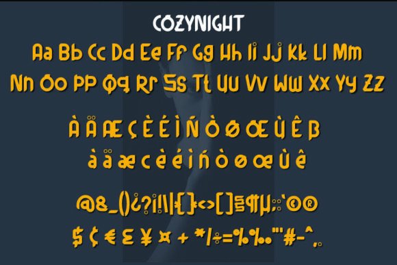 Cozynight Font - Preview 2