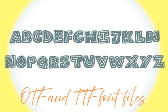 Chunky Swirl Font - Preview 1