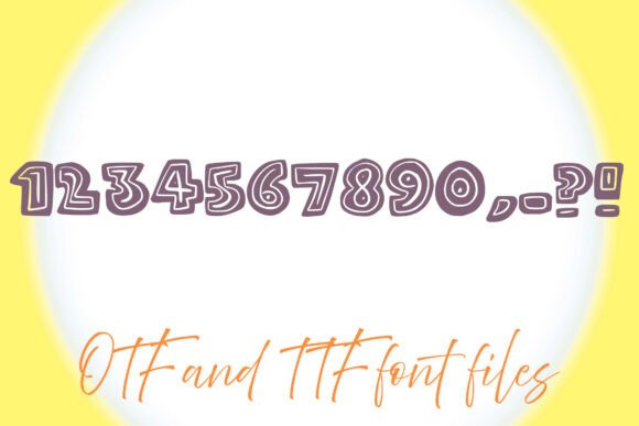 Chunky Swirl Font - Preview 2