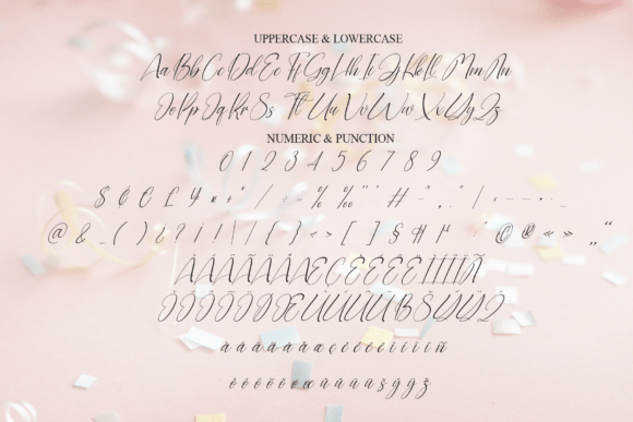 Confetti Font - Preview 6