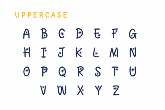 Cute Sun Font - Preview 1