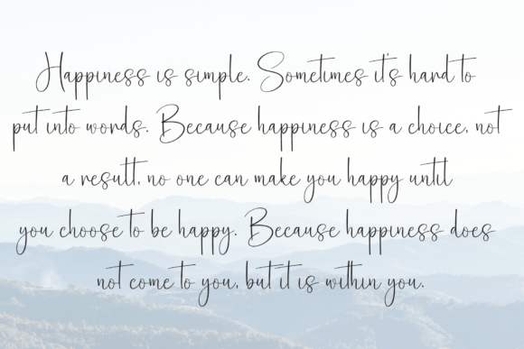 Delight Simple Font - Preview 5