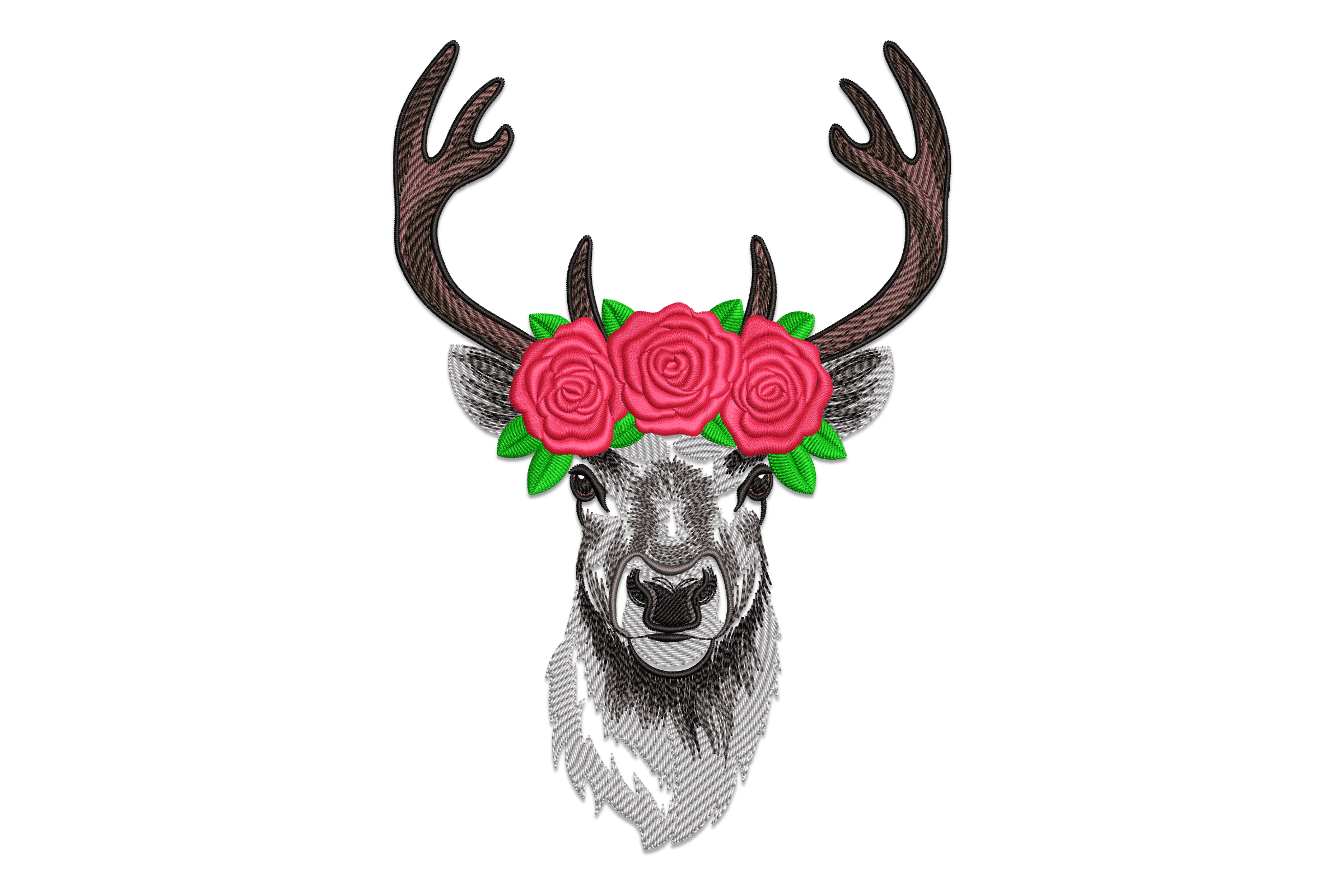 Floral Reindeer