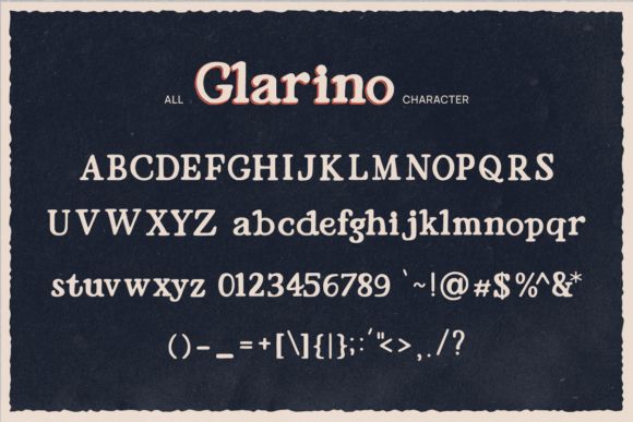 Glarino Font - Preview 4