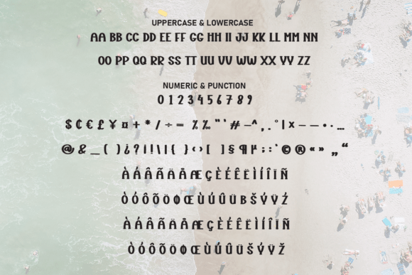 Holiday Monday Font PNG with transparent background - Preview 6