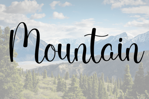 Hometown Font PNG with transparent background - Preview 5