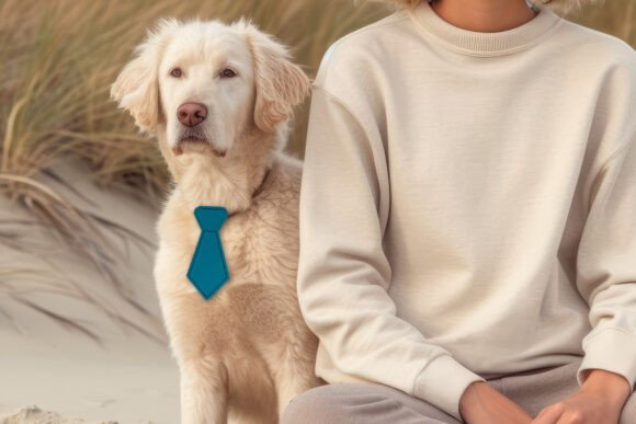 ITH Pet Collar Tie Slider Applique