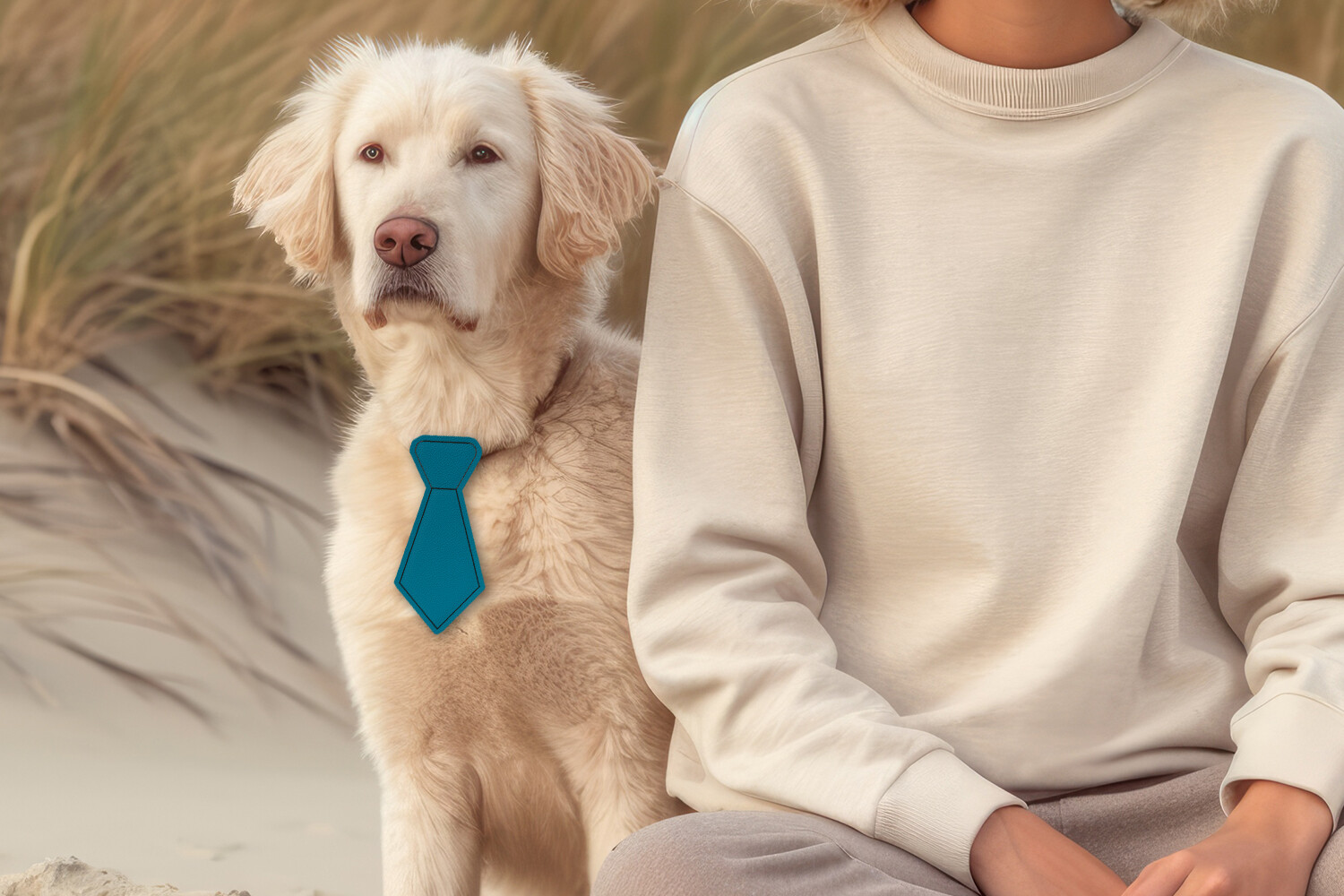 ITH Pet Collar Tie Slider Applique