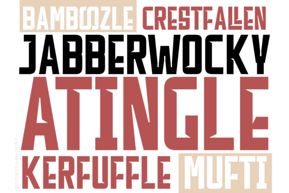 Moonughan Font PNG with transparent background - Preview 3