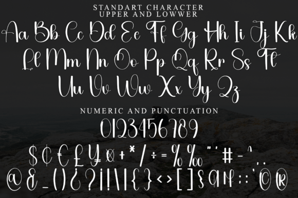 Party Beauty Font PNG with transparent background - Preview 2